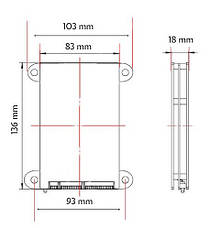 BMS JK-BD6A20S-8Р, 80A, для LiFePO4/Li-ion/LTO (8S-20S), 0.6A активного балансування, фото 4