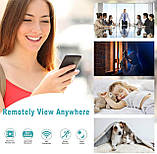 HD 1080P Wi-Fi IP камера у формі димового сигналізатора, бездротова, для дому та готелю, міні, віддалений моніторинг, фото 5