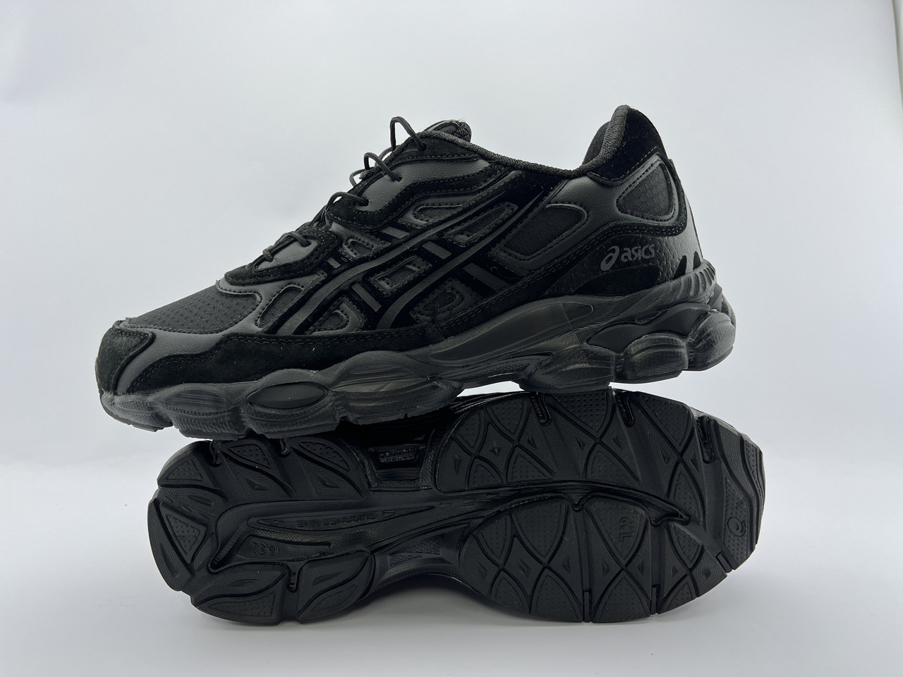 Чоловічі термо кросівки Asics Gel-Nyc Waterproof Full Black чорні водонепроникні