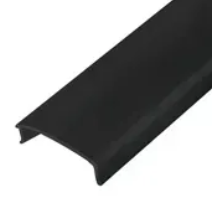 Розсіювач чорний ВІОМ LM-UВ для профіля LED (2м.п.), фото 1