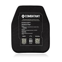 Поліетиленові бронеплити Combatant 3-го класу Ultra-lightweight. Вага 1.05 кг. Розмір 25 на 30 см., фото 4