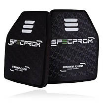 Поліетиленова бронеплита SPECPROM S-Line 3-го класу. Вага 1,4 кг. Розмір 25 на 30 см., фото 4