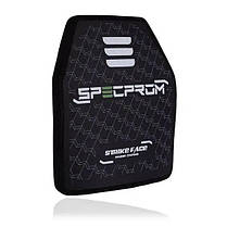 Поліетиленова бронеплита SPECPROM S-Line 3-го класу. Вага 1,4 кг. Розмір 25 на 30 см., фото 5