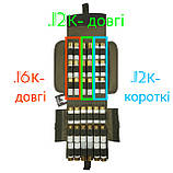 Патронташ, підсумок Marck-men на 36 патронів .12/16 калібру для дозарядки- на варбелт, РПС. МОЛЛЄ. Олива/хакі, фото 8