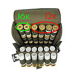 Патронташ, підсумок Marck-men на 36 патронів .12/16 калібру для дозарядки- на варбелт, РПС. МОЛЛЄ. Олива/хакі, фото 7