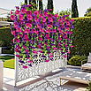 Штучні квіти для декору петунії, стійкі до зносу та перепадів температур, різнокольорові, фото 5