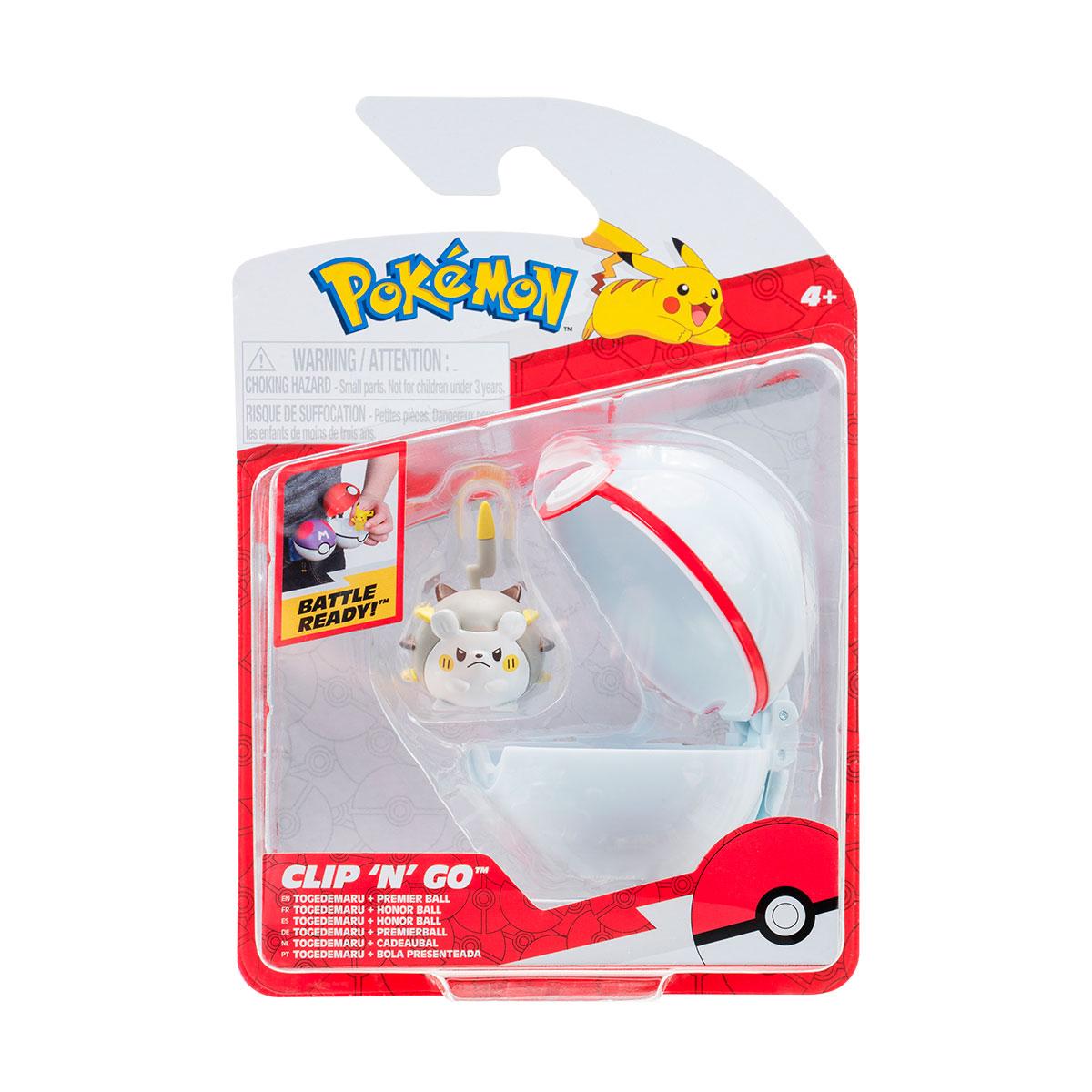 Ігровий набір POKEMON W16 - ТОГЕДЕМАРУ В ПОКЕБОЛІ (ігрова фігурка, покебол), фото 1
