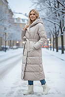 Куртка довга пальто пуховик жіноча