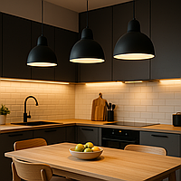 Освітлення для кухні: як поєднати функціональність і затишок