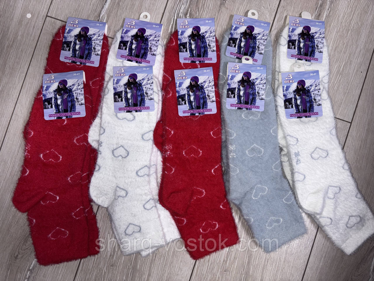 Теплі жіночі шкарпетки (36-41), фото 1
