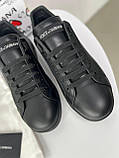 Кросівки чоловічі Portofino Black чорний шкіра якість преміум, фото 6
