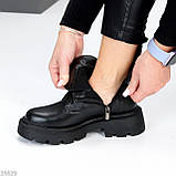 Женские коричневые ботинки, женские кожаные челси , женские ботинки демисезонные, натуральные женские ботинки, фото 6