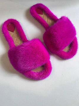 Тапулі 😇 з хутра норочки під пошив