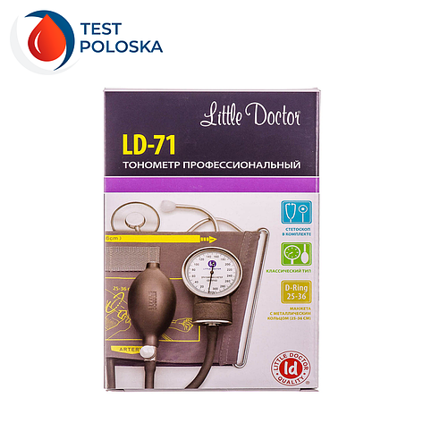 Тонометр Little Doctor LD-71 механічний зі стетоскопом, фото 1