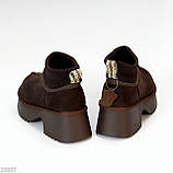 Модні жіночі уггі на виокій підошві, жіночі уггі з підборами, замшеві жіночі уггі, фото 7