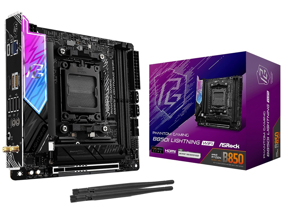 Материнська плата ASRock B850I Lightning WiFi, фото 1