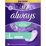 Щоденні прокладки Always Daily Fresh Long Без запаху 52 шт., фото 2