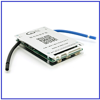 BMS плата JK-BD6A24S8P для Li-Ion/LiFePo4/LTO 7S-24S, 80A, RS485, Bluetooth, Ballance 0.6A + кнопка