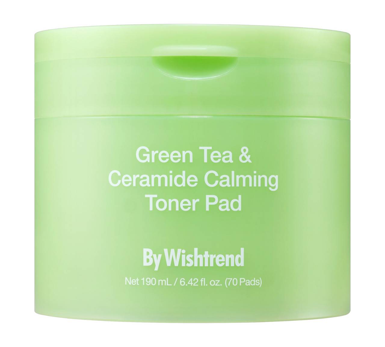 Заспокійливі охолоджуючі тонер-пади BY WISHTREND Green Tea & Ceramide Calming Toner Pad 70 шт., фото 1