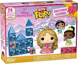 Funko Bitty Pop Countdown Calendar Disney Princess 2025 Адвент календар принцеси Діснея