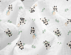 Муслін (жатка 1,6 м) панди з кульками