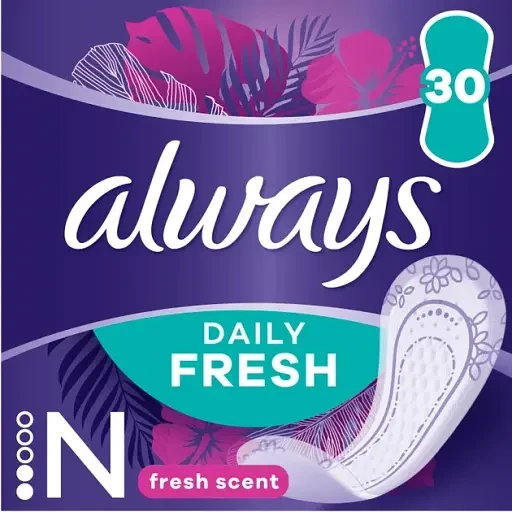 Щоденні прокладки Always Daily Fresh Normal Свіжий аромат 30 шт., фото 1