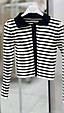 Кардиган жіночий короткий в смужку з ґудзиками Модель: 1466-050, фото 4