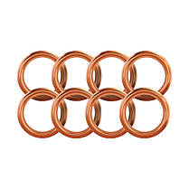 Ущільнювальна шайба; мідна; 9х15-0,9 мм; дизельна форсунка КамАЗ; МАЗ; 100 штук. 312471-П;, фото 4