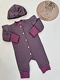 Теплий комплект одягу для дівчинки (трьохнитка з начісом), фото 5