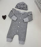 Теплий комплект одягу для дівчинки (трьохнитка з начісом), фото 6