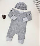 Теплий комплект одягу для дівчинки (трьохнитка з начісом), фото 7