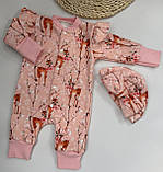 Теплий комплект одягу для дівчинки (трьохнитка з начісом), фото 8
