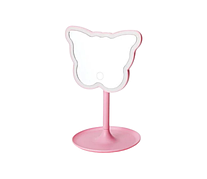 Дзеркало косметичне настільне Метелик з LED підсвіткою 40 діодів