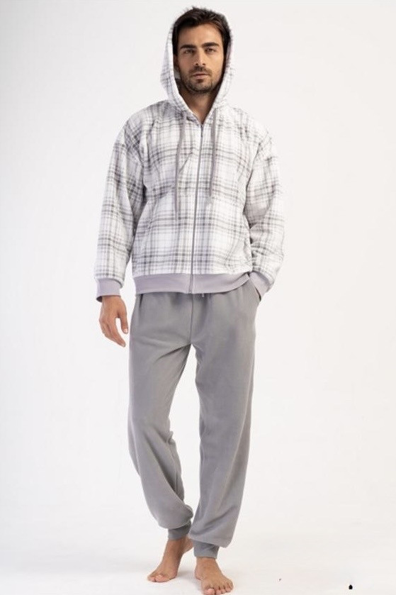 Чоловічі флісові костюми з капішоном. Vienetta 403078, фото 1