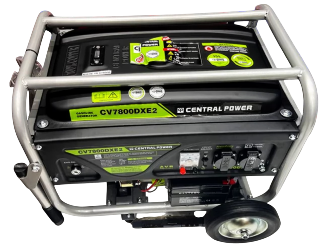 Сentral Power CV7800DXE2 (3.5-3.8кВт) електростартер, AVR, мідна обмотка Бензиновий генератор, фото 1