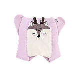 Колготки дитячі зимові махрові 68-74 ТМ "Дюна" (колготи дитячі махрові) / Duna / 4944-1989-світло-рожевий, фото 2