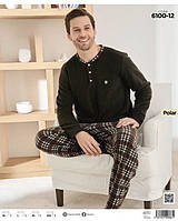 Чоловічі флісові теплі піжами Pijama'n 6100-12