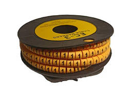 Маркери кабельні МК0 0,75-1,5 мм2 символ "1" 1000 шт.