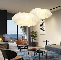 Підвісний світильник із плафоном-хмарою 60х35 см MJ213-600