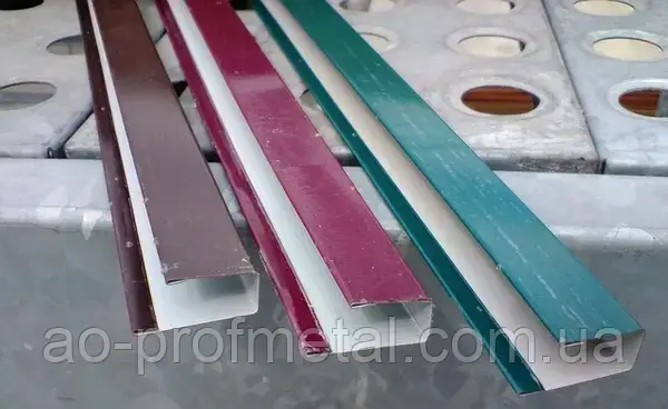 П- образная планка , Финишная планка, Декоративная планка на забор., фото 1