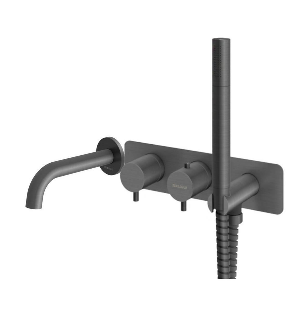 Душова система прихованого монтажу FUTURA 6056GM Графіт, фото 1