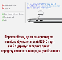 Хаб Док станція Acasis DS-7A15 15 в 1 з підставкою USB Type-C концентратор  для ноутбука комп'ютера 15 портів, фото 6