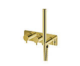 Душова система прихованого монтажу FUTURA 6056BG Матове золото, фото 5