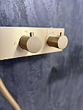 Душова система прихованого монтажу FUTURA 6056BG Матове золото, фото 7