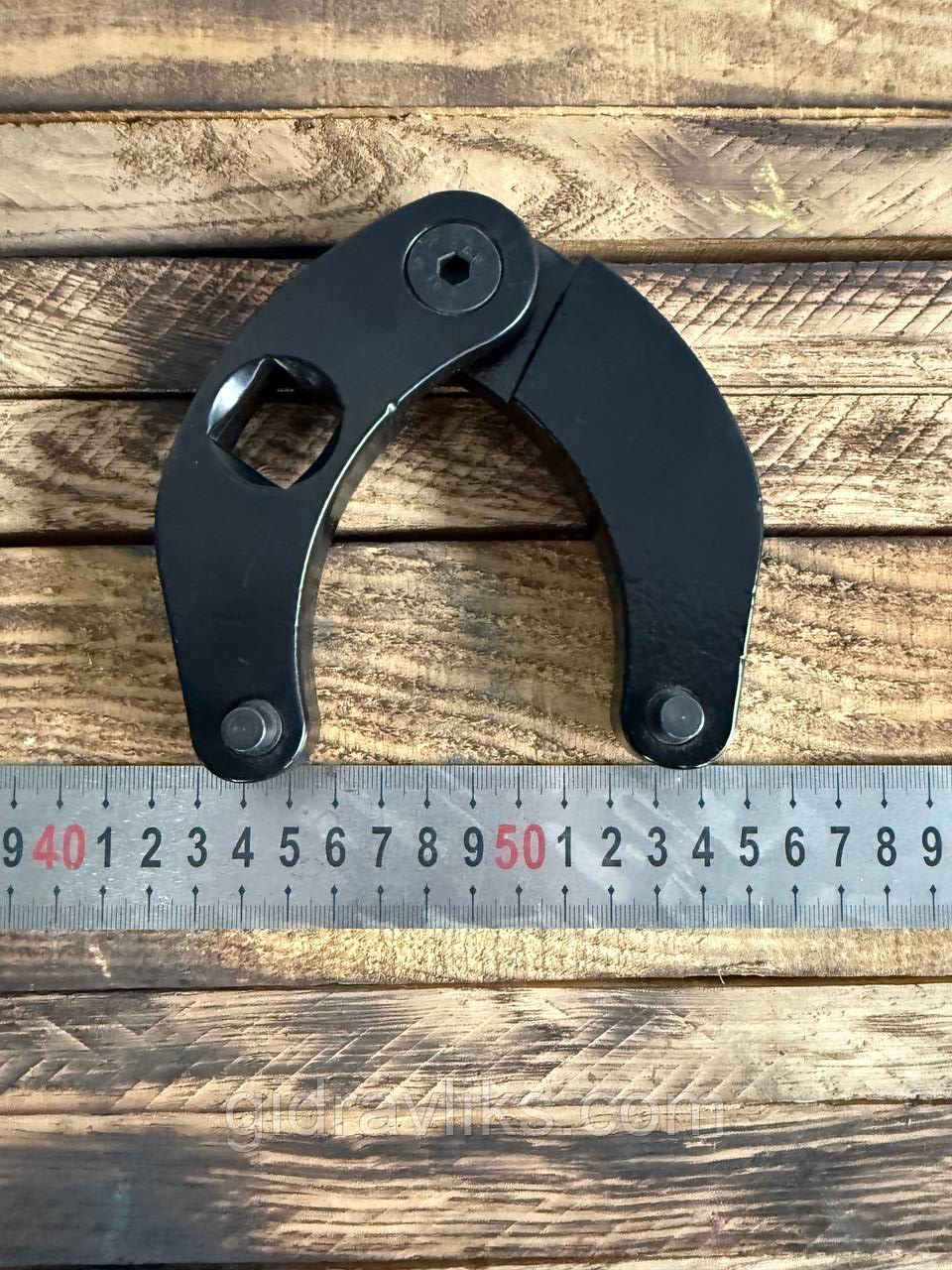 Ключ для розбору гідроциліндрів (сервісний інструмент Gidravliks), фото 1