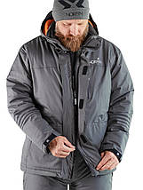 Зимовий риболовний костюм Norfin Fjord | Комплект з верхньої куртки, напівкомбінезону і флісової кофти, S (44-46), фото 4