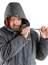 Зимовий риболовний костюм Norfin Fjord | Комплект з верхньої куртки, напівкомбінезону і флісової кофти, S (44-46), фото 3