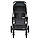 Універсальна коляска 2 в 1 ME 1126 Genesis Jet Black з анатомічною люлькою, прогулянковим блоком та PU-колесами, фото 8