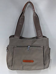 Жіночна сумка з текстилю гуртом 28*25 см. серії "I L F" №18197