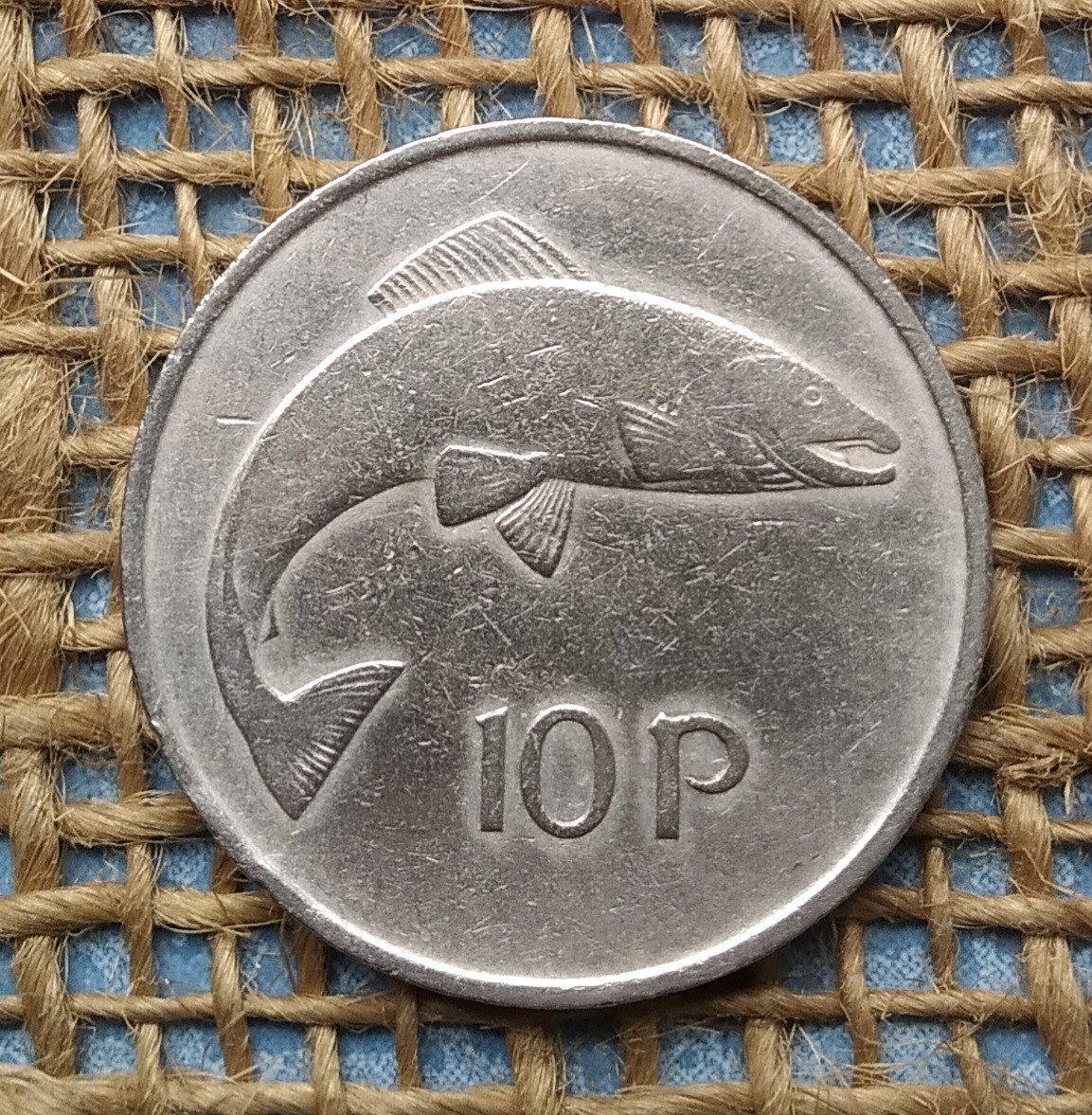 10 пенсов 1969 року. Iрландiя, фото 1